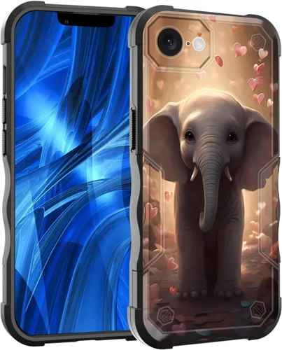 Vista 204 de Funda para iPhone Air, [doble capa] [protección contra caídas de grado militar de 10 pies] Funda resistente a prueba de golpes para iPhone Air