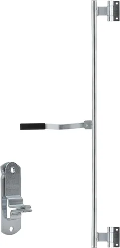 Vista 6 de Tough Grade Conjunto de bloqueo de barra de leva Puerta lateral Remolque cerrado (36")