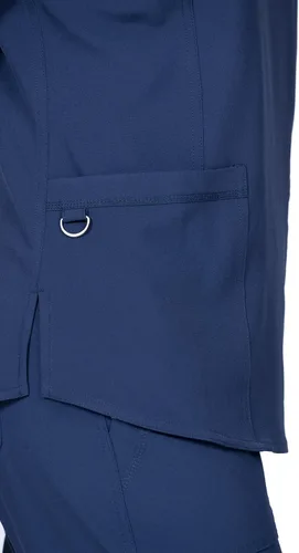 Vista 5 de Conjunto de uniforme médico para mujer, con 7 bolsillos, elástico en 4 direcciones, para enfermera, dentista, Elements Select ES2956