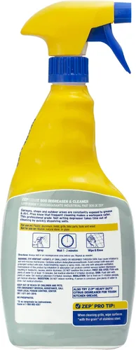 Vista 2 de Zep ZU50532 Limpiador y Desengrasante Rápido 505, 32 Onzas Líquidas, 946 ml, transparente