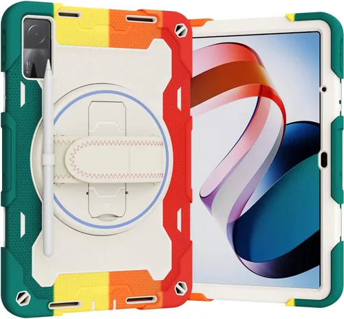 Vista 8 de Funda para Xiaomi Redmi Pad de 10.61 pulgadas lanzada 2022, funda protectora de silicona resistente a prueba de golpes para RedMi Pad de 10.61