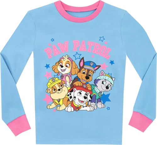 Vista 2 de Paw Patrol Chase Marshall Skye Everest - Pijama para niña