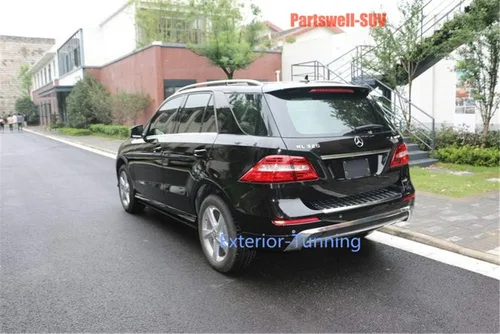 Vista 6 de Estribos eléctricos desplegables escalones laterales Pedales Protector Bar apto para Mercedes Benz W164 ML 2006-2011
