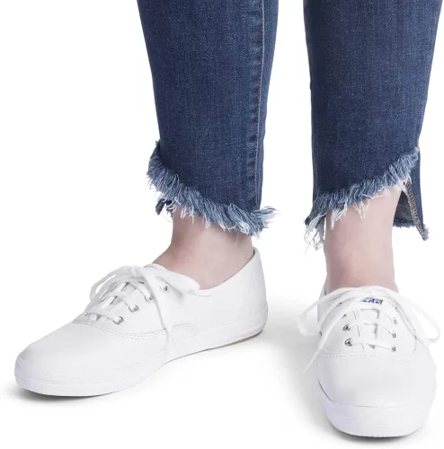 Vista 11 de Keds Champion - Tenis de cuero con cordones para mujer