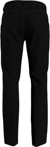 Vista 2 de Tommy Hilfiger Jeans de corte recto grandes y altos para hombre, Negro denin