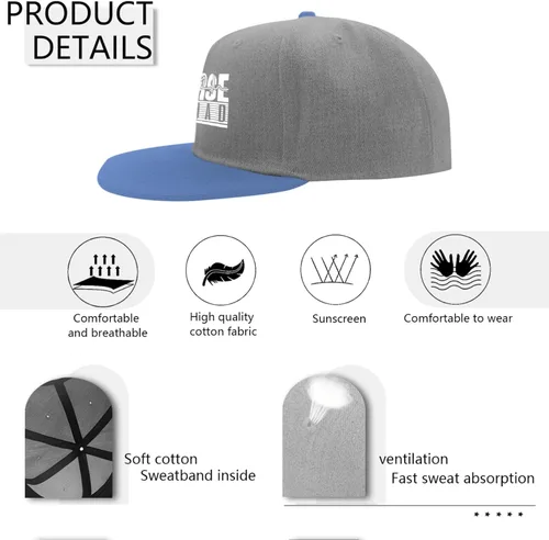 Vista 6 de Nurse Squad Sun hat Camp hat blue03 Womens Hats Gifts for Her Workout Caps
