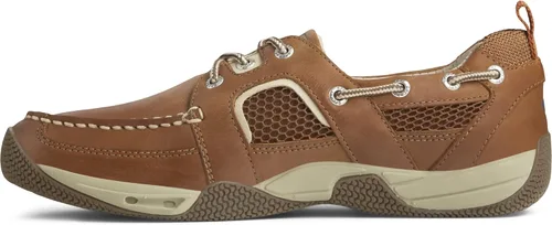 Vista 6 de Sperry Sea Kite Sport Moc - Zapatos de barco para hombre, gris