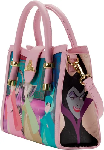 Vista 3 de Loungefly BOLSO CORPORAL CON ESCENA DE LA PRINCESA DE LA BELLEZA DORMIENTE DISNEY