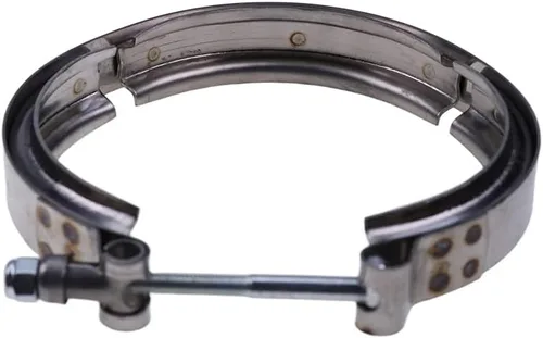Vista 2 de Abrazadera 3896337 de banda en V de salida de 4 "compatible con Cummins