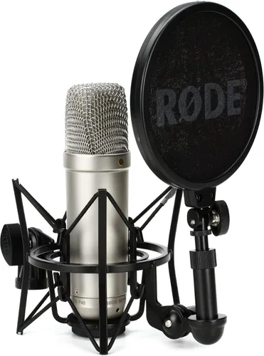 Vista 12 de RØDE NT1 - Micrófono condensador de estudio de 5ª generación, XLR + USB-C Plateado