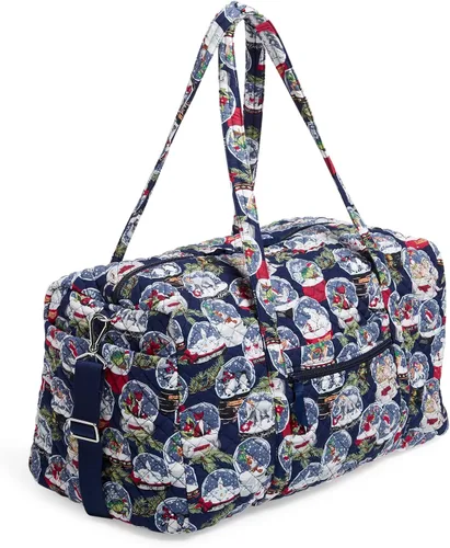 Vista 2 de Vera Bradley - Bolsa de viaje grande de algodón para mujer