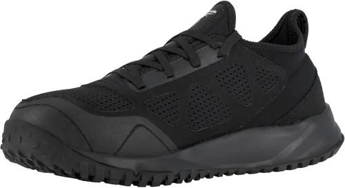 Vista 6 de Mens All Terrain Electrical Steel Toe Work Safety Shoes Casual - Black