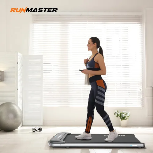 Vista 8 de RunMaster Under Desk Treadmill for Home and Office - 320lbs Weight Capacity, Quiet, Efficient, Walking Pad, Four LED Display, Space-Saving Portable
