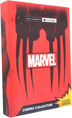 Vista 3 de Lienzo decorativo para pared de Marvel Comic Cover de 9 x 5 pulgadas Wolverine #1