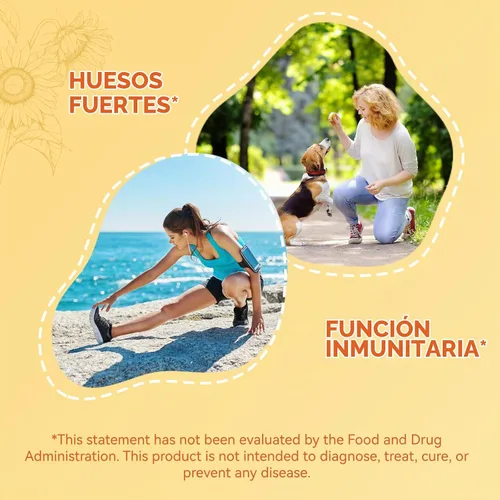 Vista 6 de Cápsulas blandas de suplemento de vitamina D3 K2, vitamina D3 5000 UI y vitamina K2 MK7 200 mcg, soporte para huesos y dientes, fácil de tragar, 120