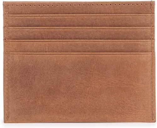 Vista 14 de BERLINER BAGS Funda de piel prémium para tarjetas, tarjetero con bloqueo RFID para hombres y mujeres, Negro -, Minimalista