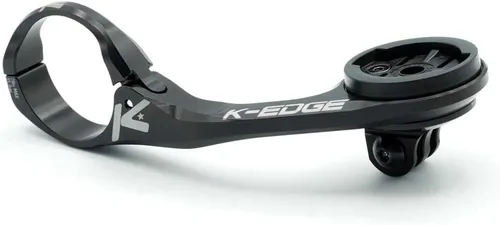 Vista 2 de K-Edge Max XL (1.378 in) Soporte combinado para computadora de bicicleta para dispositivos GPS Garmin Negro accesorios