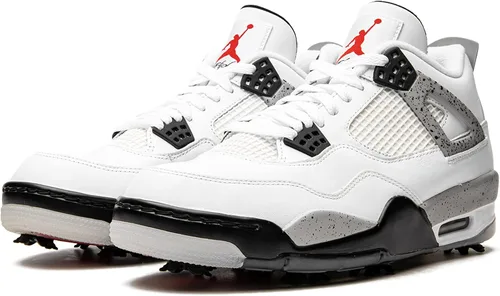 Vista 2 de Jordan Hombres 4 Golf CU9981 100 Cemento blanco - Talla 11, VoltNegro-sequoia-blanco