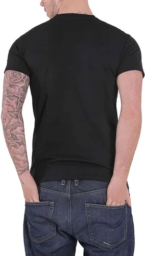 Vista 2 de Avenged Sevenfold A7X Deathbat Crest Logo New Official Mens T Shirt Apparel Black
