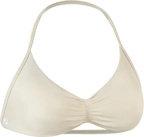 Vista 17 de AUROLA - Brasier deportivo Influence con tirantes delgados para mujer, brasier con relleno y tirantes de impacto sin espalda, para entrenamiento