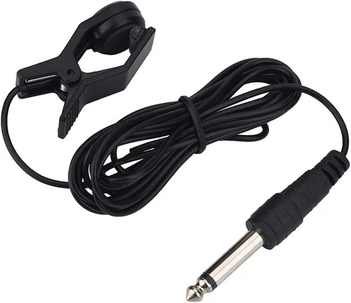 Vista 6 de Pastilla universal portátil, micrófono de recogida vocal con clip para instrumentos