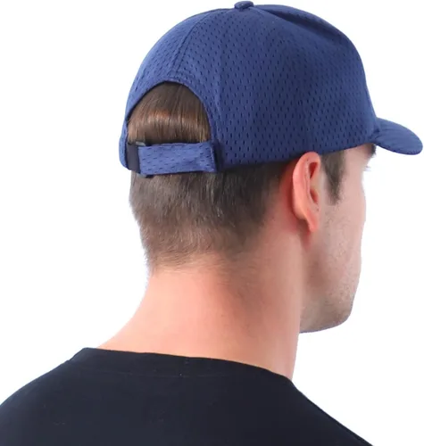 Vista 4 de Gorra de béisbol de ala corta para hombre, para verano, delgada, transpirable, con cierre de presión, para mujer, ajustable, unisex, Q0987