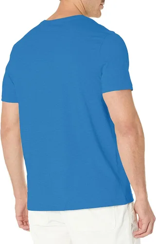 Vista 4 de Nautica - Camiseta de manga corta, color sólido y cuello redondo