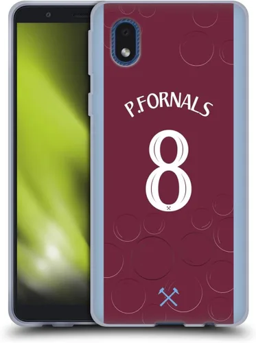 Vista 82 de Head Case Designs Officially Licensed West Ham United FC James Ward-Prowse 2023/24 Players Home Kit Gel Case [Military Grade Protection] Compatible