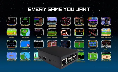 Vista 2 de Sonicon Preloaded Retro Game Console wBatocera Retropie Retroarch NESSNESSFCGame BoyAtariGenesisMega DriveArcadeMameEmulation Station Emulator