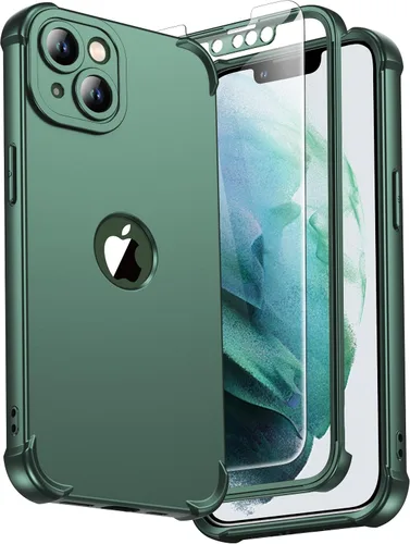 Vista 72 de ORETECH Funda para iPhone 11, con [2 protectores de pantalla de vidrio templado] [prueba de caídas de grado militar de 10 pies]