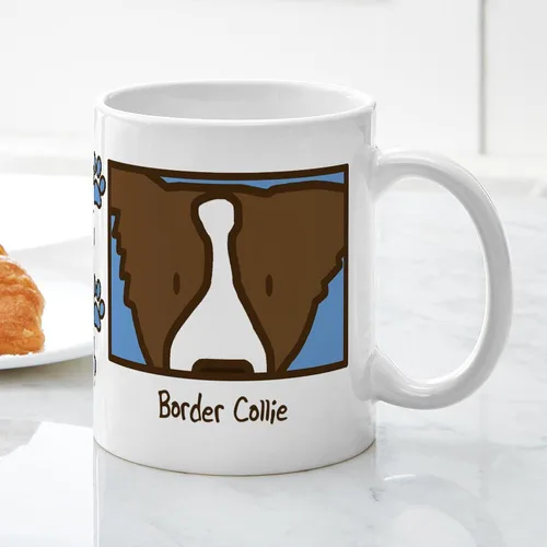 Vista 5 de CafePress Anime Brown Border Collie Mug 11 oz (325 ml) Ceramic Coffee Mug