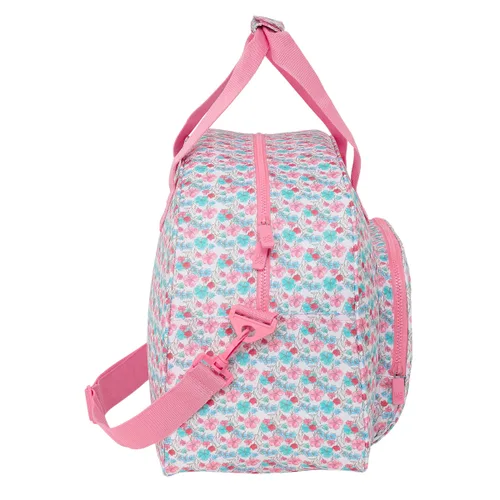 Vista 3 de Bolsa de Deporte Moos Flores Multicolor 48 x 33 x 21 cm