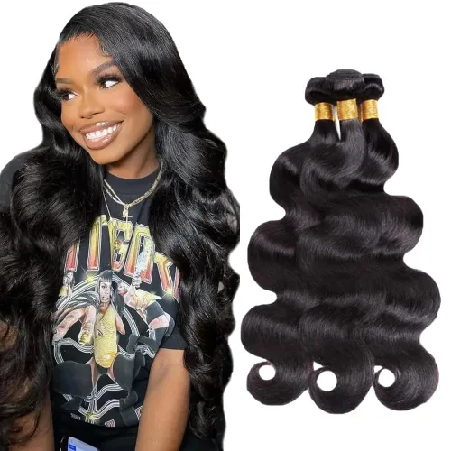Vista 239 de 300g 1B27 Human Hair Bundles Honey Blonde Bundles Human Hair 10A Brazilian Virgin Remy Hair Extensions 8 10 12 Inch