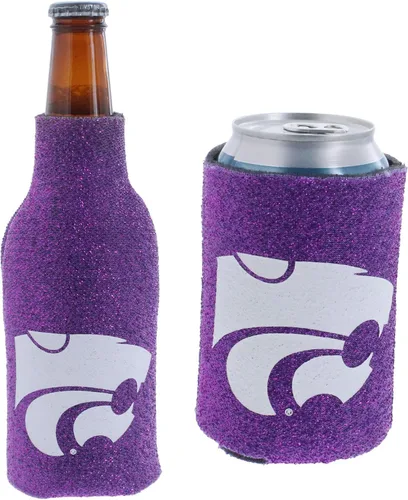 Vista 57 de College Team Color Logo Can & Bottle Holder Insulator Beverage Cooler Set