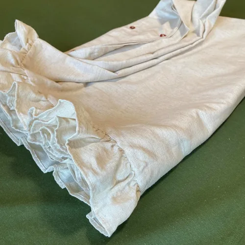 Vista 3 de Hemp Duvet Cover with Ruffles 1pc - only Duvet Cover (EU King 220x220 cm)