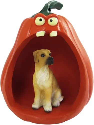 Vista 8 de Conversation Concepts Figura de Corgi galés de Halloween y calabaza Welsh Corgi Pembroke