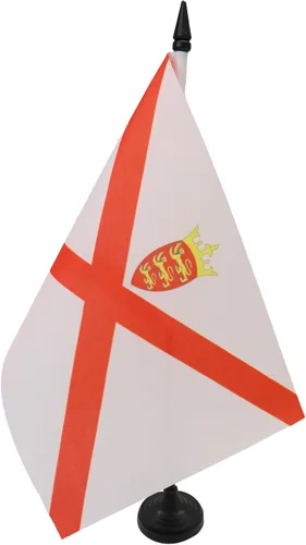 Vista 57 de AZ FLAG Aland Table Flag 4x6 in 100D Polyester Plastic Base Indoor use Finnish 15x10 cm desk flag stitched finish with reinforced edges with