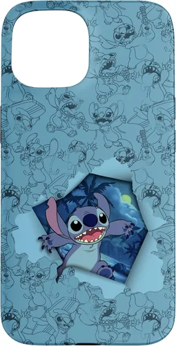 Vista 6 de Disney Lilo & Stitch - Funda para iPhone 12/12 Pro con diseño de ángel