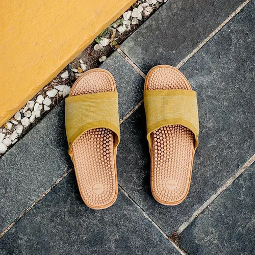 Vista 3 de Revs Premium Reflexology Massage & Acupressure Sandals, Vegan. Shock Absorbing, Cushion Sole with Orthotic Arch. Improve your immune system