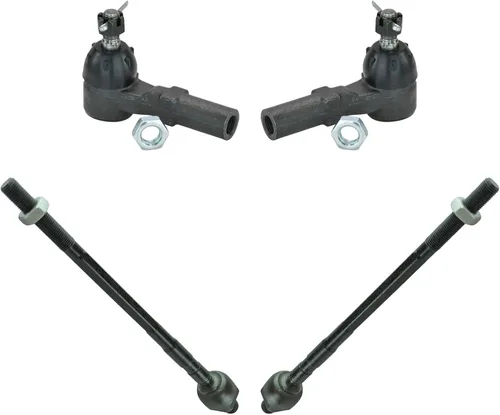 Vista 45 de TRQ Juego de varillas de acoplamiento delanteras interiores y exteriores, 4 piezas, compatible con Kia Soul 2014-2019 15-19 Soul EV