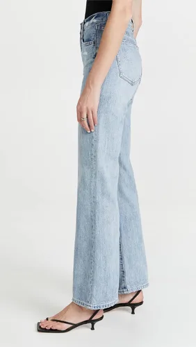 Vista 4 de Pistola Denim Stevie Jeans de pierna ancha de talle alto para mujer
