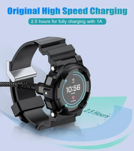 Vista 4 de sweguard Cable de carga Garmin Watch de 4 pies compatible con Garmin Fenix 5 5S 5X 6 6S 6X Plus Pro 7 7S 7X 8, Forerunner 945 45 45S 245 Music