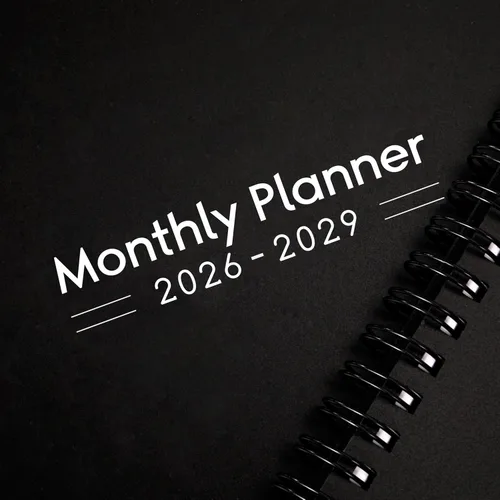 Vista 6 de Agenda mensual 2026-2028 – Agenda mensual de 3 años 2026-2028, enero de 2026 a diciembre de 2028, 9 x 11 pulgadas, planificador de calendario de 36