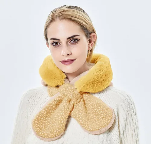 Vista 10 de Gorros de invierno para mujer, pasamontañas, bufanda, para clima frío, conjunto para mujer, gorro con capucha