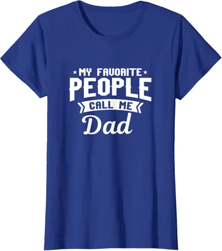 Vista 47 de My Favorite People Call Me Dad - Camiseta divertida, Negro, S