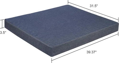 Vista 5 de Cama para perros pequeños, medianos y grandes, cama ortopédica de espuma viscoelástica para mascotas, muebles con forro impermeable y 2 fundas