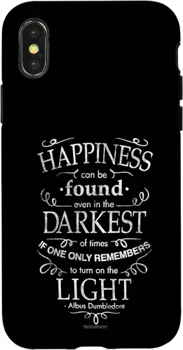 Vista 5 de Harry Potter Funda con cita de felicidad para iPhone 17