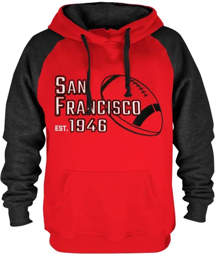Vista 17 de RZUO Men Women Unisex City Classic Football Embroidery Sweatshirt Apparel Pullover Hoodie