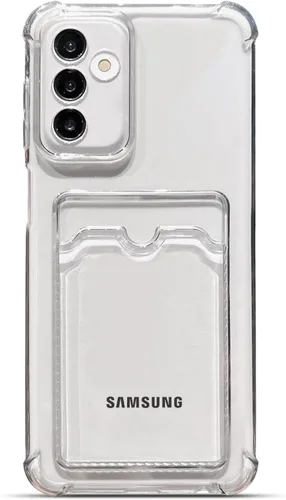 Vista 20 de Tuokiou para Samsung Galaxy A16 Funda, Fundas Protectoras Transparentes con Ranura para Tarjetas, Funda Cartera de TPU Suave Ajuste Delgado
