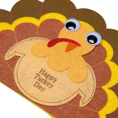 Vista 5 de Papyrus Tarjeta de Acción de Gracias para niños (Let the Gobbling Begin)